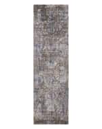 Image 2 of 5: Nourison Sara Hand-Knotted Rug, 2' x 8'