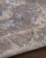 Image 5 of 5: Nourison Sara Hand-Knotted Rug, 2' x 8'