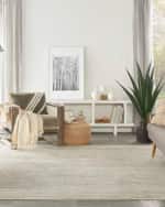 Image 1 of 6: Nourison Danville Hand-Knotted Rug, 10' x 14'