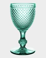 Image 2 of 2: Vista Alegre Bicos Water Goblets, Set of 4