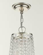 Image 2 of 3: Crystorama Arcadia 4-Light Antique Silver Chandelier
