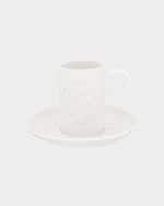 Image 5 of 5: Vista Alegre Ornament Espresso/Coffee Cups & Saucers, Set of 6