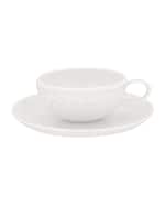 Image 4 of 5: Vista Alegre Ornament Teacups & Saucers, Set of 6