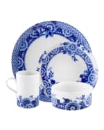 Image 1 of 5: Vista Alegre Blue Ming 4-Piece Place Setting