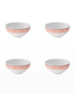 Image 1 of 2: Vista Alegre Fiji Cereal Bowls, Set of 4
