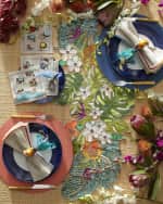 Image 3 of 4: Kim Seybert Belize Table Runner
