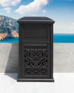 Image 1 of 2: Hanamint Tuscany Indoor/Outdoor Trash Receptacle With Liner