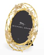 Image 3 of 6: Michael Aram Cherry Blossom Oval Frame, 5" x 7"