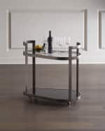 Image 1 of 2: Global Views Regan Bar Cart