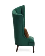 Image 4 of 5: Haute House Kendall Right Slant Chair