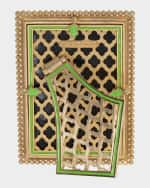 Image 3 of 3: Jay Strongwater Stone Edge Frame, 4" x 6"