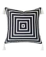 Image 2 of 7: Eastern Accents Awning Monochrome Pillow