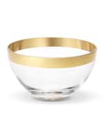 Image 3 of 4: AERIN Gabriel Small Crystal Bowl