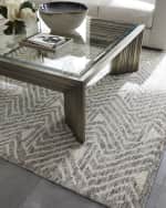 Image 5 of 6: Exquisite Rugs Twilight Hand-Knotted Rug, 8' x 10'