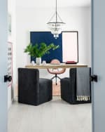 Image 3 of 4: Crystorama Rylee 12-Light Matte Black Chandelier