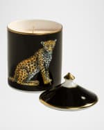 Image 2 of 2: Halcyon Days Leopard Jasmine Lidded Candle