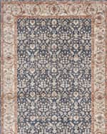 Image 2 of 4: Lauren Ralph Lauren Carlingford Navy Power-Loomed Rug, 9' x 12'