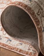 Image 4 of 4: Lauren Ralph Lauren Helena Beige/Light Rust Power-Loomed Rug, 2' x 10'