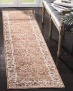 Image 1 of 4: Lauren Ralph Lauren Helena Beige/Light Rust Power-Loomed Rug, 2' x 10'