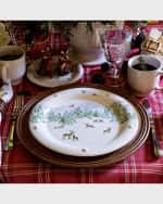 Image 3 of 6: Juliska Berry & Thread North Pole Dinner Plate