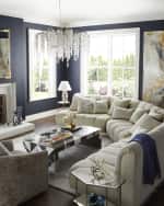 Image 2 of 4: Haute House Malia Channel-Tufted Sectional Sofa