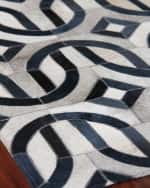 Image 2 of 4: Exquisite Rugs Novella Hair Hide Rug, 8' x 10'