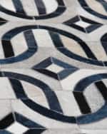Image 4 of 4: Exquisite Rugs Novella Hair Hide Rug, 8' x 10'