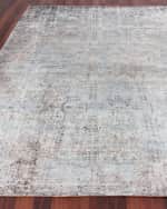 Image 1 of 5: Exquisite Rugs Sanctuary Hand-Knotted Silk Rug, 9' x 12'