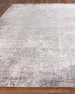 Image 1 of 4: Exquisite Rugs Julien Hand-Knotted Silk Rug, 8' x 10'