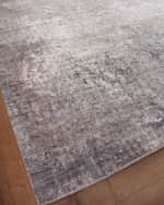 Image 2 of 4: Exquisite Rugs Julien Hand-Knotted Silk Rug, 10' x 14'