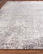 Image 1 of 4: Exquisite Rugs Julien Hand-Knotted Silk Rug, 10' x 14'