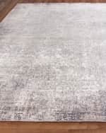Image 1 of 5: Exquisite Rugs Julien Hand-Knotted Silk Rug, 10' x 14'
