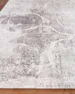 Image 1 of 5: Exquisite Rugs Montclair Hand-Knotted Silk Rug, 8' x 10'