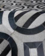 Image 3 of 4: Exquisite Rugs Novella Hair Hide Rug, 10' x 14'