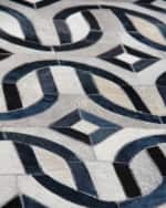 Image 4 of 4: Exquisite Rugs Novella Hair Hide Rug, 10' x 14'