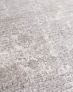 Image 4 of 4: Exquisite Rugs Julien Hand-Knotted Silk Rug, 9' x 12'
