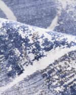 Image 3 of 4: Exquisite Rugs Montclair Hand-Knotted Silk Rug, 9' x 12'