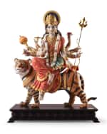 Image 1 of 4: Lladro Goddess Durga Figurine