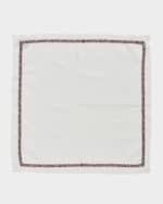 Image 3 of 4: Kim Seybert Jardin Linen Napkin