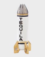 Image 1 of 2: Jonathan Adler Rocket Tequila Decanter