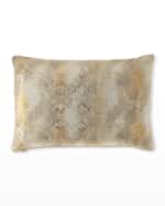 Image 3 of 3: Massoud Oil Printed Suede Pillow