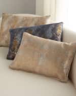 Image 1 of 3: Massoud Oil Printed Suede Pillow