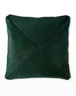 Image 3 of 3: Massoud Mitered Hair Hide Pillow, 19"Sq.