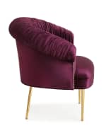 Image 4 of 5: Haute House Salinas Velvet Chair