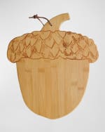 Image 2 of 2: Vacaville Fruit Co. Acorn Fruit & Nut Cutting Board Fruit Tray