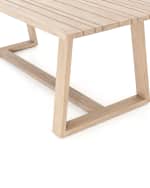 Image 3 of 5: Four Hands Atherton Outdoor Dining Table