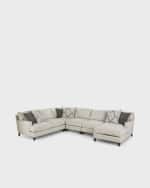 Image 2 of 3: Bernhardt Mila Right Chaise Sectional