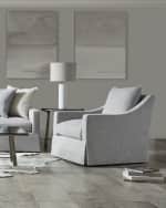 Bernhardt grace swivel chair top