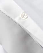 Image 6 of 9: Ralph Lauren Home Organic Sateen Border Duvet, FULL-QUEEN