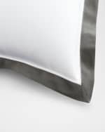Image 2 of 4: Ralph Lauren Home Organic Sateen Border King Sham